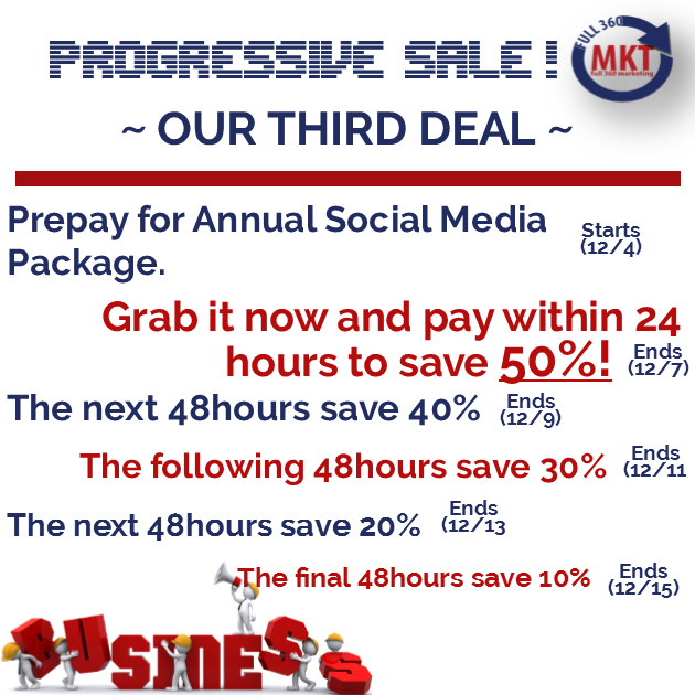 Progressive Sale